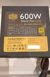 Cooler Master Silent Pro Gold 600W – Modulare