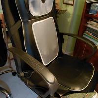 Poltrona con tappeto shiatsu 