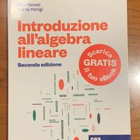 Introduzione all’algebra lineare, Fioresi e Morigi