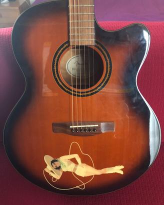 Fender Big Tex Jumbo elettroacustica 2003
