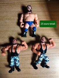 3 personaggi eroi wrestling anni 90 e altro