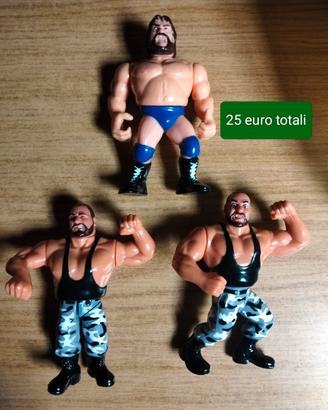 3 personaggi eroi wrestling anni 90 e altro