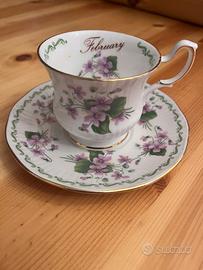 Tazzina caffè vintage QUEEN’S China Cina