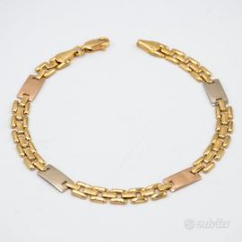 Bracciale donna in oro giallo 18 kt S.1