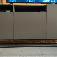 Mobile TV/Credenza Grigio Antracite 180 cm