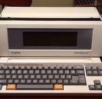 Word processor Canon Star Writer 80