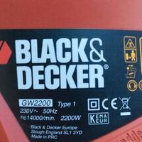 Aspira foglie elettrico Black & Decker GW2200