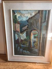 olio su tela ALDO MARI  quadro