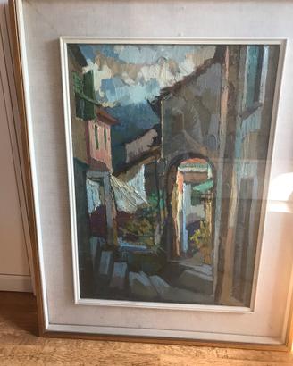 olio su tela ALDO MARI  quadro