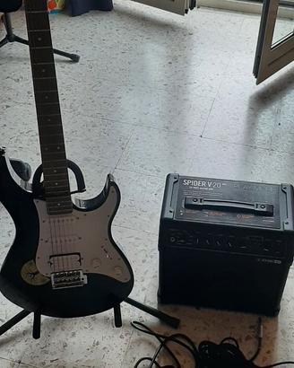 Chitarra yamaha pacifica + amplificatore