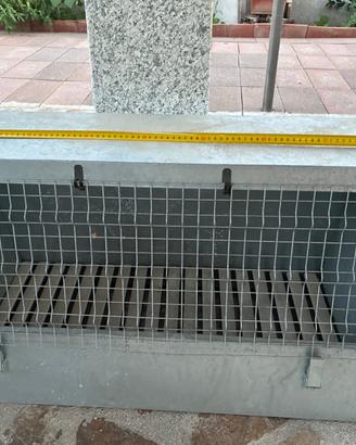 Trasportino cane zincato