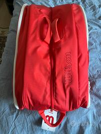 Wilson Padel Tour Bag Rosso - NUOVO!