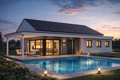 Splendida Villa Design Bioedilizia unico piano