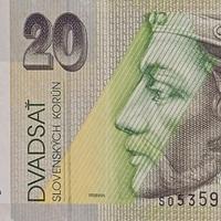 banconota 20 korun Slovacchia