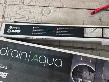 Base+canalina per doccia a filo pavimento 