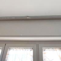 BINARIO PER TENDE a soffitto  con curva