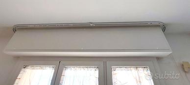 BINARIO PER TENDE a soffitto  con curva