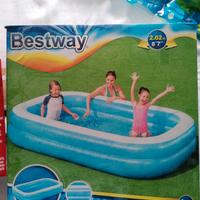 Best way piscina 2,62x1,75x51cm e gommone 