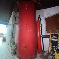 Bollitore da 4500 l con scambiatore solare