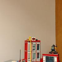 Caserma dei pompieri LEGO originale. Collezione 