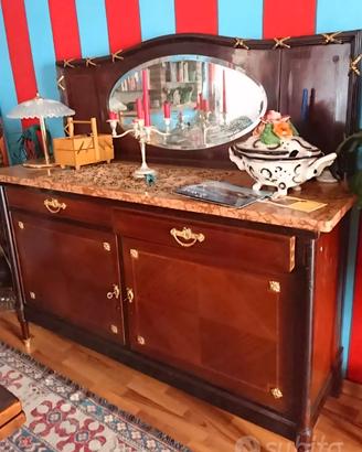 CREDENZA MARMO DI VERONA VINTAGE 