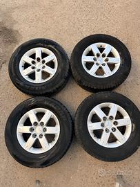 GOMME E CERCHI MITSUBISHI L200 DA 17