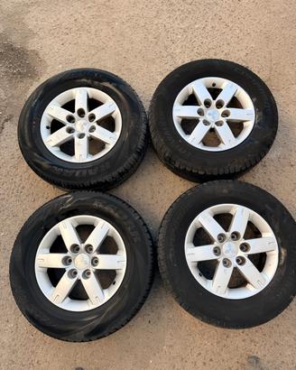 GOMME E CERCHI MITSUBISHI L200 DA 17