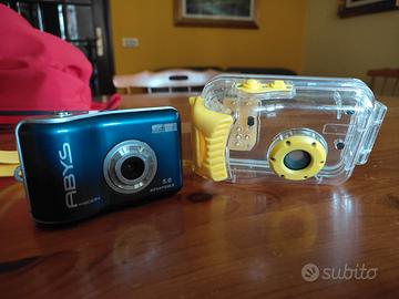 fotocamera 5 megapixel più cover subaquea