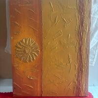 Dipjnto astratto su tela