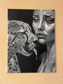 Quadro ad olio 80x60 – Pezzo unico, fatto a mano