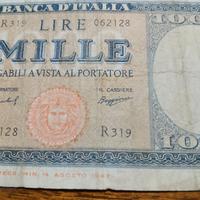 1000 Lire Banca d'Italia - Italia Ornata di Perle 
