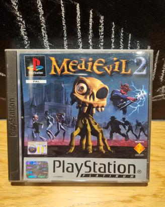 Medievil 2 Platinum PS1 Completo ITA
