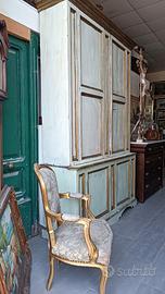 Credenza Toscana, in legno massello dell'800