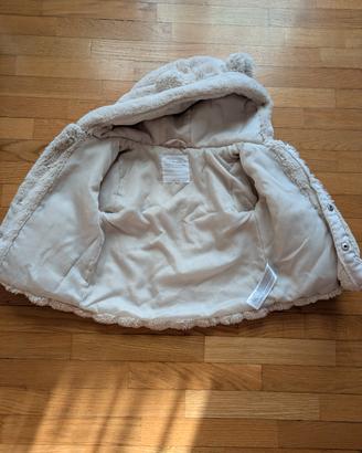 Pelliccia bimba 12-18 mesi