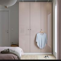 IKEA FARDAL

Anta, lucido beige scuro, 50x229 cm