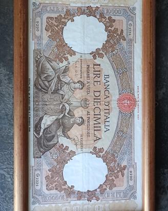 Banconota 10000 lire Regine del mare 