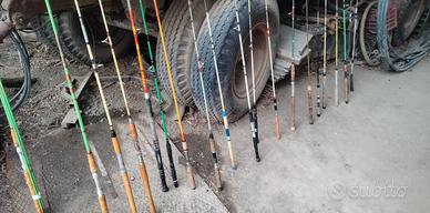 canne da pesca  vintage 