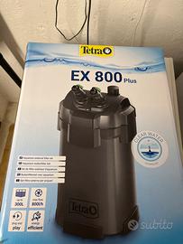 Filtro esterno acquario Tetra EX 800 Plus nuovo