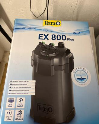Filtro esterno acquario Tetra EX 800 Plus nuovo