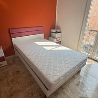 Letto + materasso 1piazza e 1/2 120x200 COME NUOVO