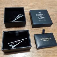 2 fermacravatte nuovi 