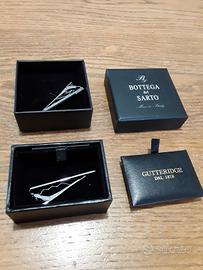 2 fermacravatte nuovi 