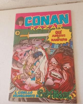 CONAN E KAZAR CORNO SEQUENZA 1/5 ORIGINALI NO POST