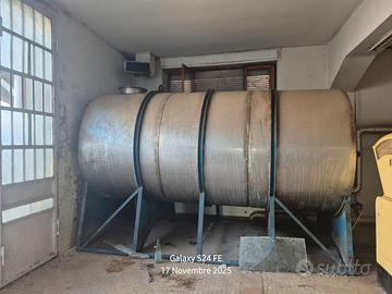 Cisterna acciaio inox