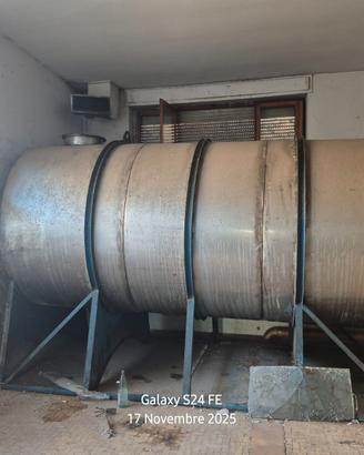Cisterna acciaio inox