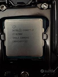 Intel i7 9700k 3,6 ghz coffee lake
