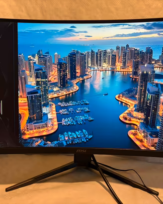 MSI G26C3F Monitor Gaming Curvo 27” 180Hz DANNEGGI