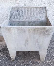 Lavatoio in cemento per esterno 