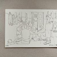 Cartolina "Aidussina "10/6/45"