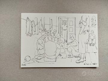 Cartolina "Aidussina "10/6/45"